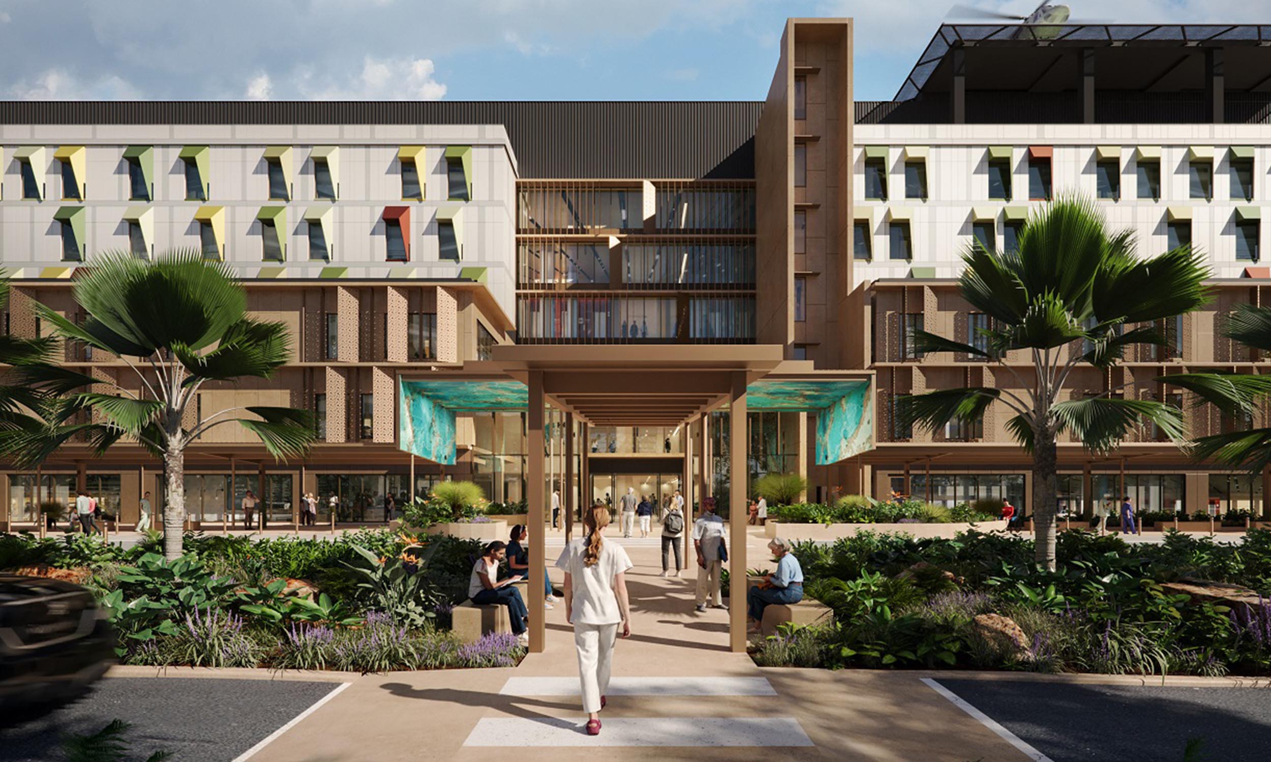 New Bundaberg Hospital - Artists impression